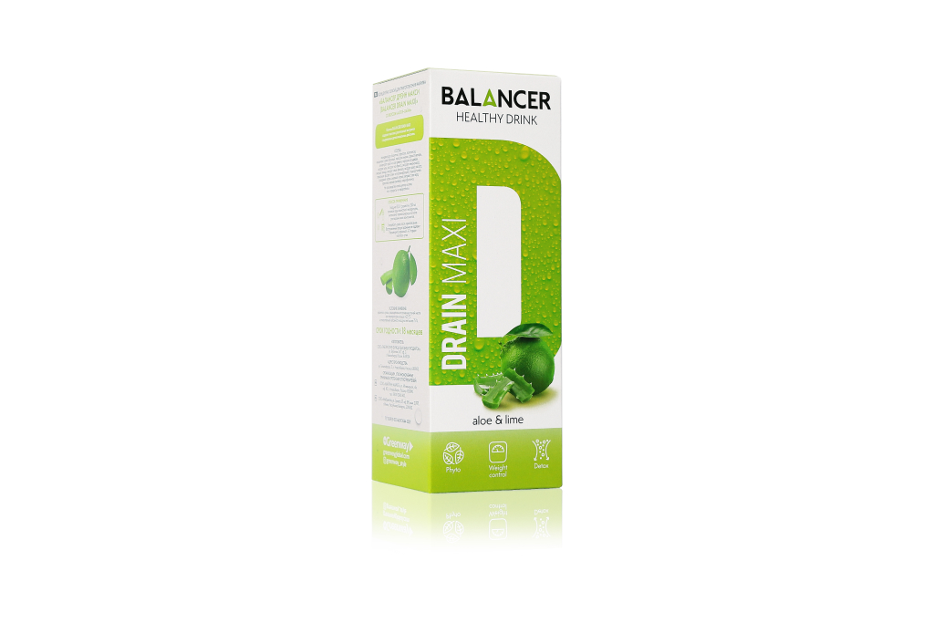Напиток Balancer DRAIN MAXI со вкусом Алоэ-лайм, 10 стиков :: Balancer ...