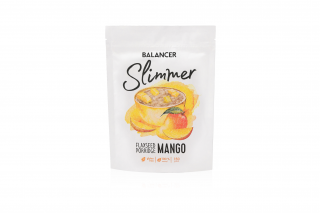 BALANCER Slimmer Каша льняная натуральная с кусочками вяленого манго, 150 г