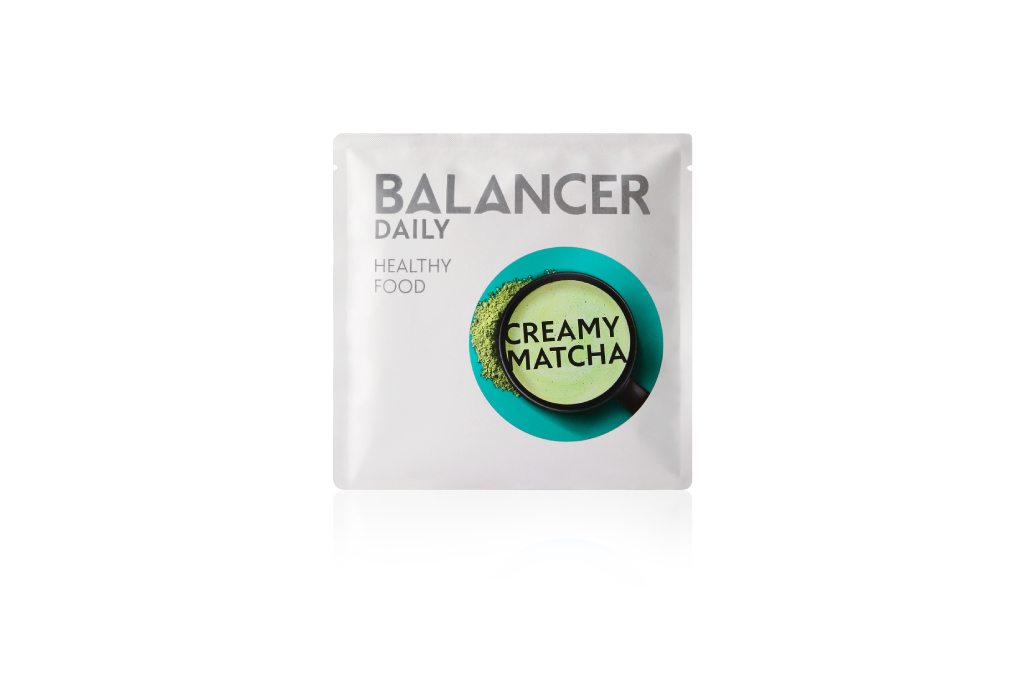 BALANCER DAILY Коктейль со вкусом Сливочный матча, 10 саше :: Balancer ...
