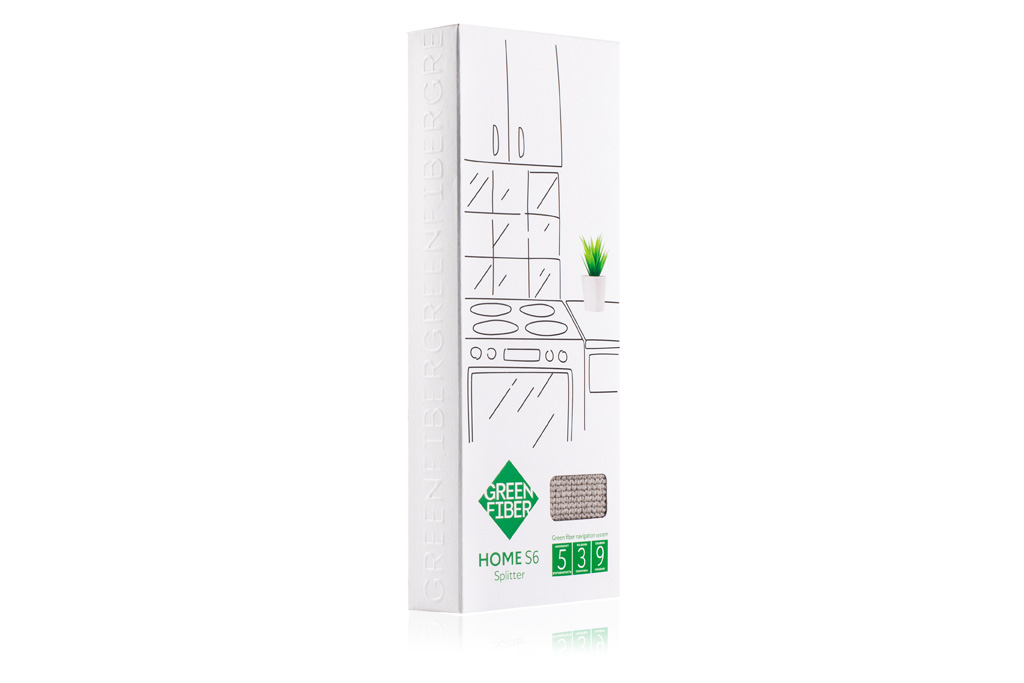 Green Fiber HOME S6, Спонж Сплиттер, серый :: Green Fiber :: Продукты ...