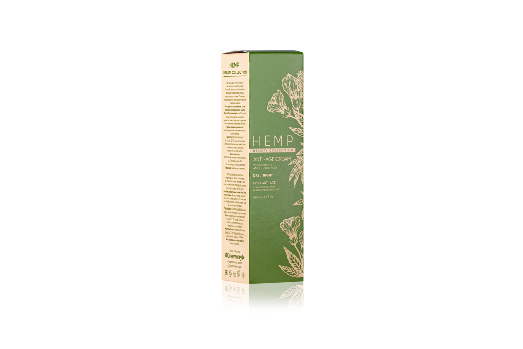 Крем anti-age с маслом конопли и феруловой кислотой :: Hemp Beauty ...