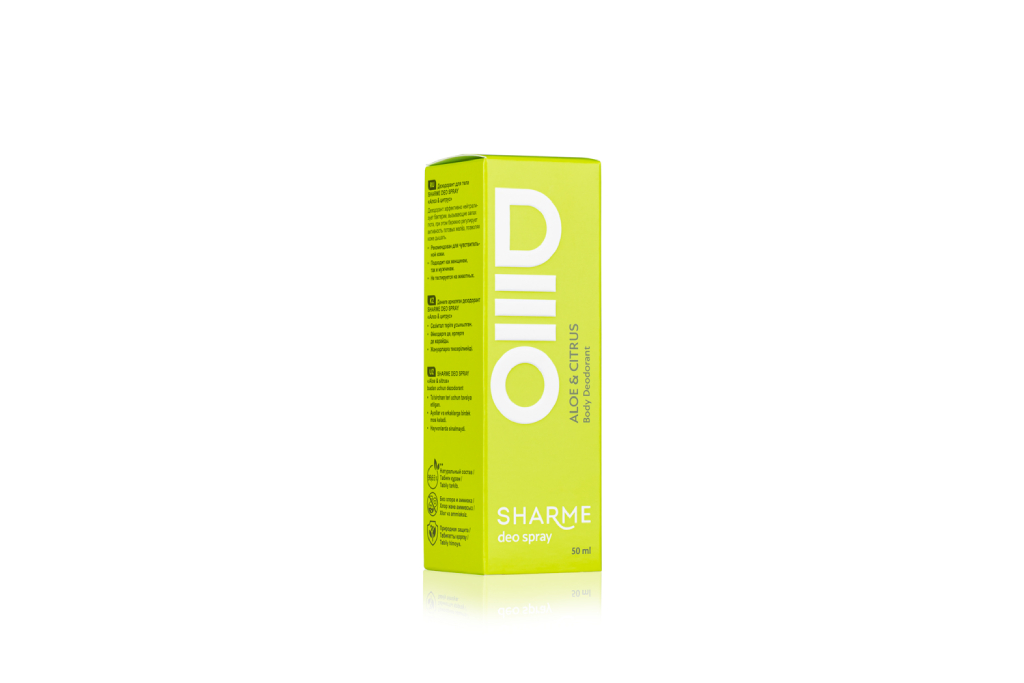 SHARME DEO SPRAY Body Deodorant Aloe & Citrus/ Дезодорант «Алое ...