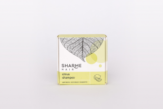 Натуральный твердый шампунь Sharme Hair Citrus (цитрус)
