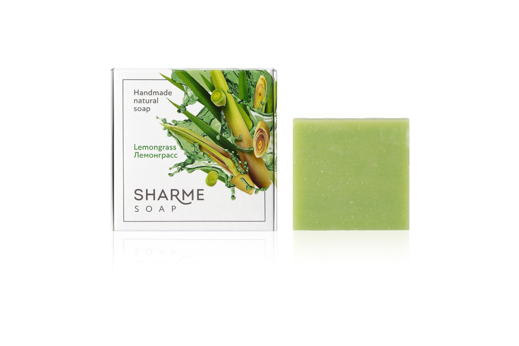 Мыло SHARME SOAP Лемонграсс, 80 г :: Sharme Soap :: Продукты :: Greenway