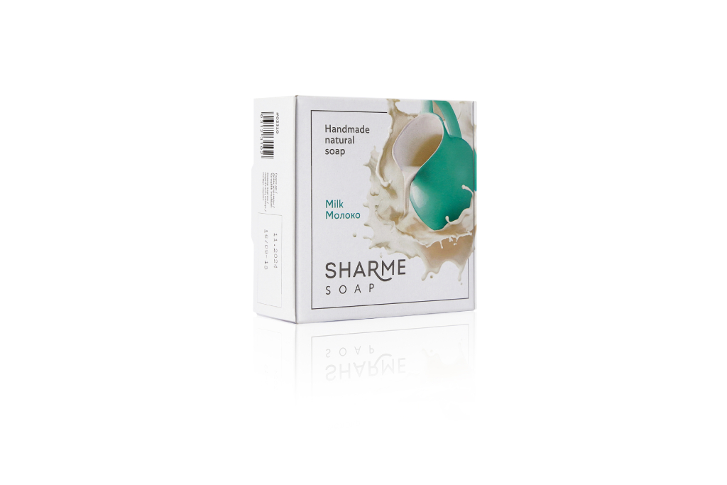 Мыло SHARME SOAP Молоко, 80 г :: Sharme Soap :: Продукты :: Greenway