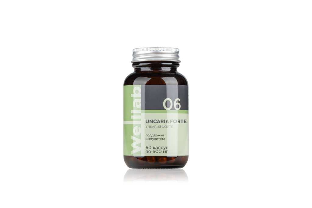 ВЕЛЛАБ БАД УНКАРИЯ ФОРТЕ, 60 капсул :: Welllab :: Продукты :: Greenway