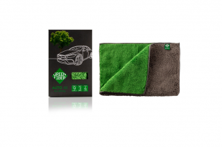 AUTO A5, Автополотенце для сухой уборки, серо-зеленое